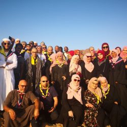 مركز الملك سلمان للاغاثة في مخيم الزعتري يواصل تقديم الورش التدريبية في اعمال الخياطة والتطريز