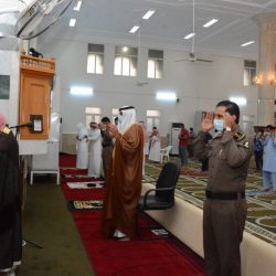 مبادرة الفرز البصري للمصلين في صلاة عيد الأضحى المبارك بمحافظة أبو عريش
