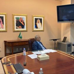 السفير المعلمي يشارك في اللقاء رفيع المستوى لأعضاء تحالف دعم الشرعية في اليمن