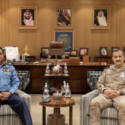سمو وزير الخارجية يلتقي وزير خارجية قطر