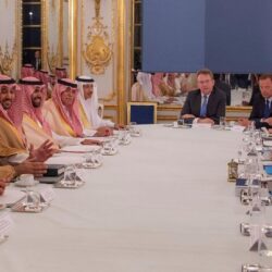 سمو وزير الطاقة يجتمع مع نائب رئيس مجلس الوزراء الروسي في الرياض