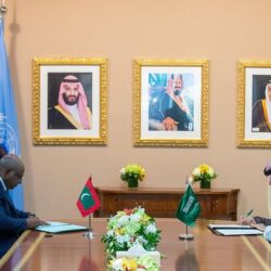 سمو وزير الخارجية يلتقي وزير الخارجية الصومالي