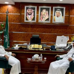 رئيس الاتحاد السعودي للهجن ووكيل الوزارة يزورون القافلة الارشادية بالطائف،