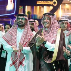 سمو محافظ الطائف الامير سعود بن نهار يستقبل قائد القوة الخاصة للأمن البيئي بمنطقة مكة المكرمة