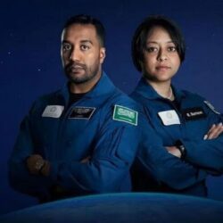 المملكة تطلق الرحلة العلمية المتجهة إلى الفضاء وعلى متنها أول رائدة فضاء سعودية ورائد فضاء سعودي من محطة الفضاء الدولية (ISS) بولاية فلوريدا
