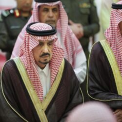 محافظ الطائف الامير سعود بن نهار يستقبل قائد منطقة الطائف المعين حديثاً