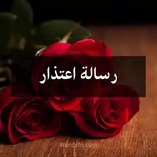 أعتذر لنفسي