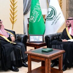محافظ الطائف الأمير سعود بن نهار يستقبل مدير الادارة العامة لمكافحة المخدرات بالمحافظة المعين حديثاً