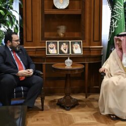 الأمير عبدالعزيز بن سعود يعقد جلسة مباحثات رسمية مع وزير الداخلية الإيطالي