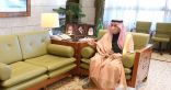 سمو أمير الرياض يستقبل رئيس محكمة الأحوال الشخصية بالرياض