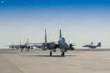 وصول مجموعة القوات الجوية الملكية السعودية المشاركة في مناورات تمرين (علم الصحراء 2021 ) بدولة الإمارات