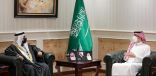 رئيس هيئة حقوق الإنسان يستقبل رئيس البرلمان العربي