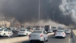 «مدني جدة» يباشر حريقاً في محطة قطار الحرمين