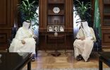 وزير الدولة للشؤون الخارجية يستقبل سفير مملكة البحرين لدى المملكة