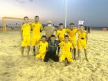 صقور الريث يتأهل لدور الـ16 في بطولة الكرة الشاطئية 2022