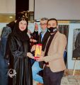 الأميرة دعاء بنت محمد تكرم الإعلامي ماهر طلعت عبدالعزيز تحت رعاية تناغم الفن