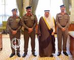 سمو أمير منطقة الرياض يقلد عدداً من الضباط رتبهم الجديدة