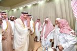 سمو أمير منطقة جازان يقدم التعازي في وفاة الشيخ عبده حكمي