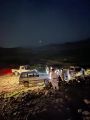 فريق فزعه التطوعي بالريث يستخرج سيارات عالقة بالقرب من “بحيرة سد وادي بيش