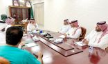 مدير عام فرع منطقة مكة المكرمة يجتمع بإدارة أسواق النفع العام والمسالخ بالمنطقة