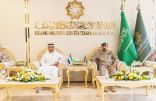 الأمين العام للتحالف الإسلامي العسكري يستقبل سفير الإمارات لدى المملكة