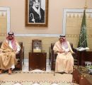 سمو أمير الرياض يستقبل أمين المنطقة