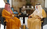 سمو الأمير خالد الفيصل يستقبل الرئيس التنفيذي للهيئة العامة للغذاء والدواء