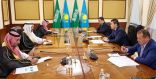 رئيس وزراء جمهورية كازاخستان يستقبل وزير الحج والعمرة في أستانا