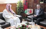 النائب العام يلتقي وزير العدل المغربي وأعضاء المجلس الأعلى للقضاء