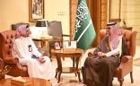 سمو الأمير سعود بن جلوي يستقبل مدير كهرباء جدة