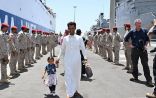 وصول 20 مواطناً سعودياً و1866 شخصاً من رعايا الدول الشقيقة والصديقة إلى جدة على متن إحدى السفن التابعة للمملكة (أمانة)