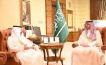 سمو الأمير سعود بن جلوي يستقبل محافظ المؤسسة العامة للتدريب التقني والمهني