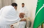 سمو نائب أمير منطقة مكة المكرمة يستقبل مفتي عام المملكة وعددًا من أصحاب الفضيلة بمسجد نمرة