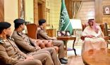 سمو الأمير سعود بن جلوي يستقبل مدير الإدارة العامة للدفاع المدني بمحافظة جدة المكلف