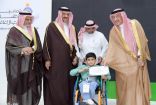 الطالب عبدالرحمن خالد عسيري يحقق المركز الأول في مسابقة الأمير سلطان بن سلمان للأطفال المعاقين