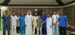 نادي حي الحصمة واجتماعي الجعدية ينفذا حملة التوعية بكورونا والتبرع بالدم و برنامج امش_30