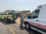 حادث مروري مروع على طريق جازان أبوعريش