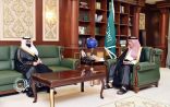 سمو الأمير محمد بن ناصر يستقبل رئيس ووكلاء جامعة جازان ..