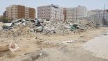 بلدية الشوقية بمكة تُزيل 1500 طن من مخلفات البناء
