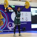 أخضر الأثقال يفتتح مشاركته في بطولة اوزبكستان الدولية