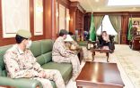 سمو الأمير محمد بن ناصر يستقبل قائد قوة جازان المكلف