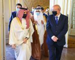 سمو الأمير فيصل بن فرحان يعقد جلسة مباحثات رسمية مع وزير الخارجية البرتغالي
