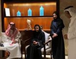 في اول ظهور اعلامي لصاحبة السمو الملكي الاميرة دينا بنت سعود ال سعود تصرح عن موعد مبادرة أنتم تاج رؤوسنا