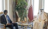 أمير قطر الشيخ تميم بن حمد آل ثاني يلتقى النائب الأول لرئيس مجلس السيادة ـالسودانى الانتقالي
