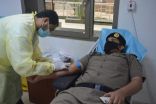 “شرطة صامطة” تنظِّم حملة تبرُّع بالدم لمنسوبيها