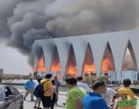 حريق كبير يلتهم قاعة مهرجان الجونة بمصر قبل الافتتاح