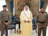 سمو أمير منطقة مكة المكرمة يقلّد عددًا من قيادات شرطة المنطقة رتبهم الجديدة