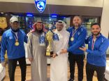 المشرف على كرة السلة بنادي الهلال يشكر إدارة النادي لإستقبالهم أبطال براعم المملكة