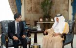 سمو الأمير خالد الفيصل يستقبل القنصل العام لدولة اليابان