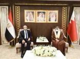 رئيس مجلس الشورى البحريني يلتقي برئيس مجلس النواب المصري